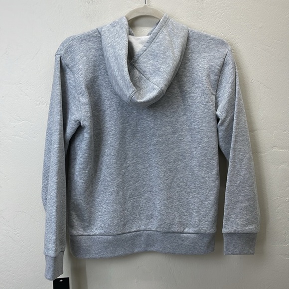 ADIDAS
Big Girls Long Sleeve Essential Sportswear Logo Heather Hoodie Sz 10/12 - Picture 4 of 8